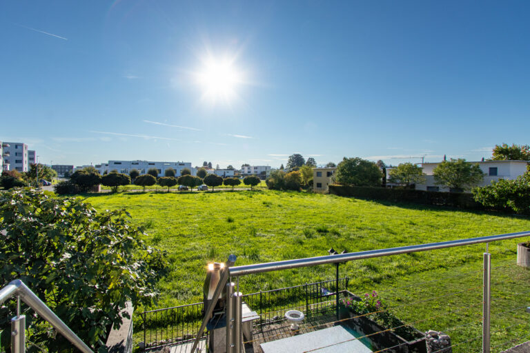 Aussicht von oberer Terrasse