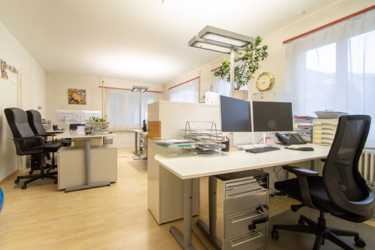 Büro hinten